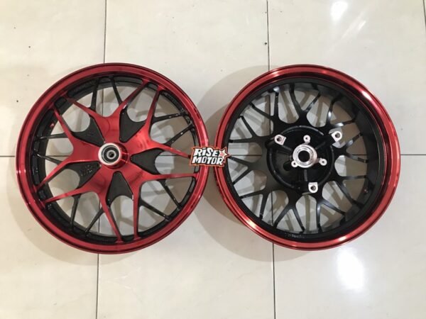 Velg NMax Moto 1 uk 14 x 250 & 350 merah