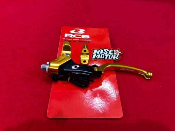 Handle Racing boy kiri rem kopling S1 gold