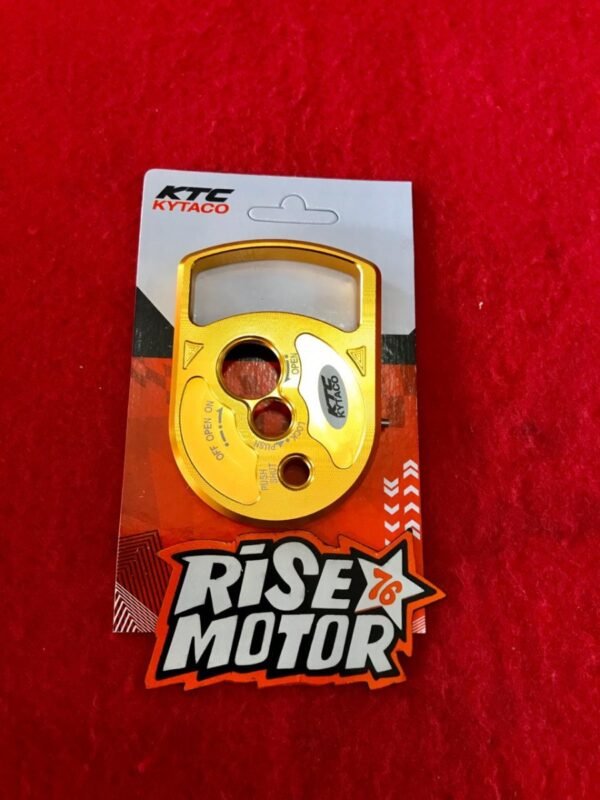 Tutup kunci kontak Ktc Kytaco Aerox gold