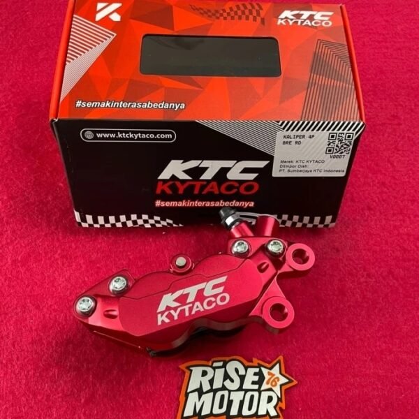 KALIPER KTC KYTACO 4 PISTON BRE MERAH