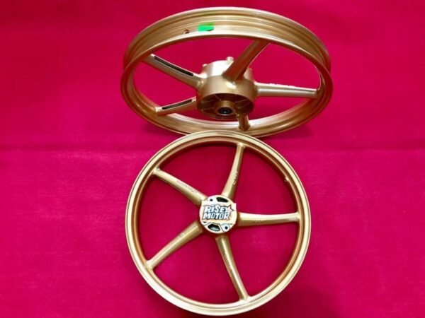 velg racing boy MX King uk 160 + 160 gold