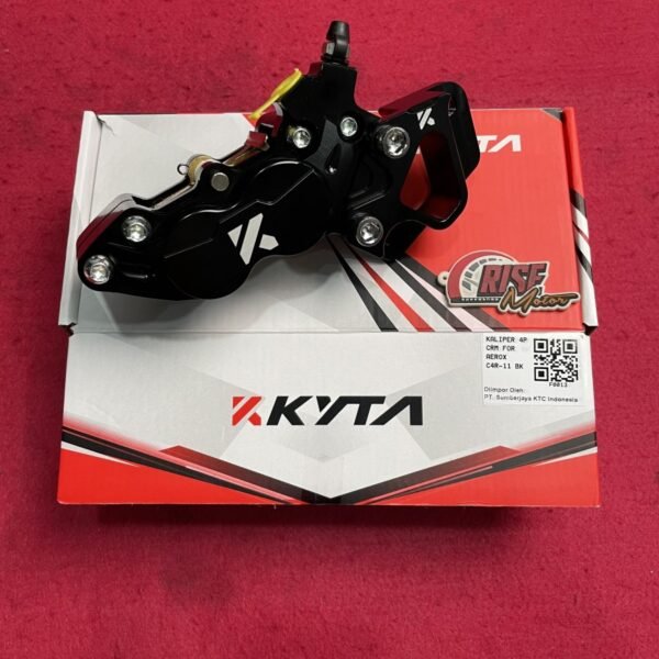 KALIPER KTC KYTACO AEROX 4 PISTON CRM HITAM