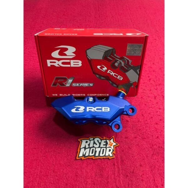 KALIPER RACING BOY RCB 4 PISTON R1 BIRU