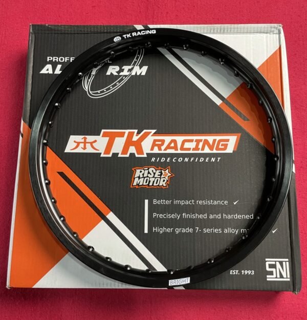 Velg Tk Bright 17 x 140 hitam