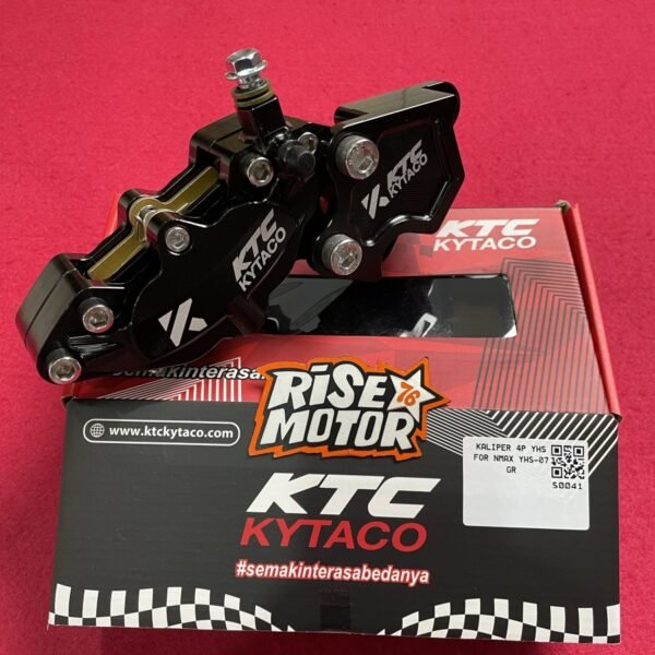 Kaliper KTC Kytaco Nmax 4 Piston YHS 07 Hitam
