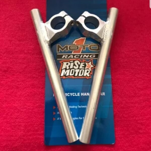 Stang Jepit Moto 1 As 33 uk 15 derajat silver