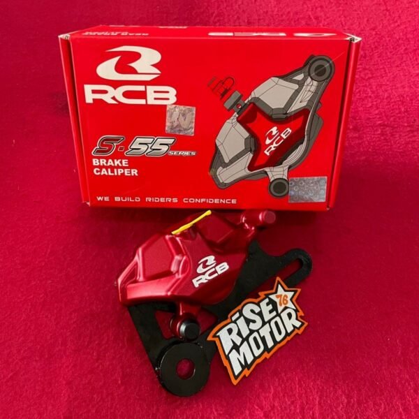 Kaliper Racing Boy RCB Satria FU Belakang S2 Series Merah