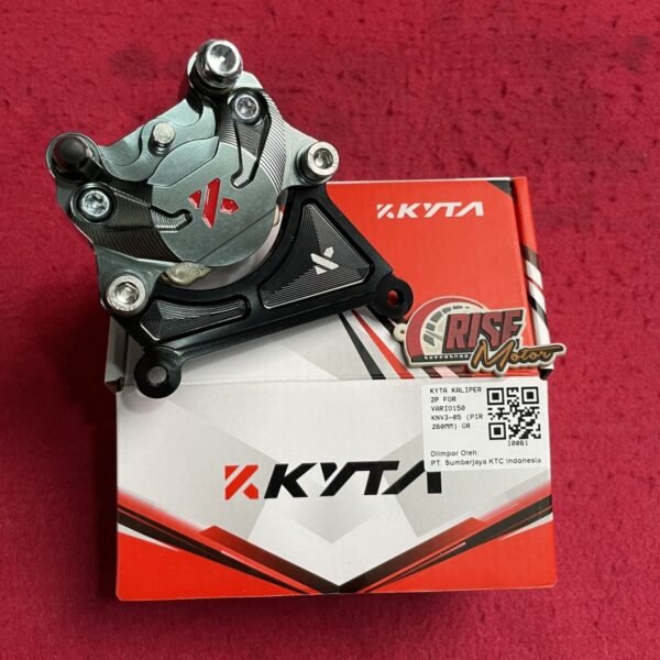 KALIPER KTC KYTA VARIO 150 2 PISTON KNV3-05 PIRINGAN 260 MM GREY