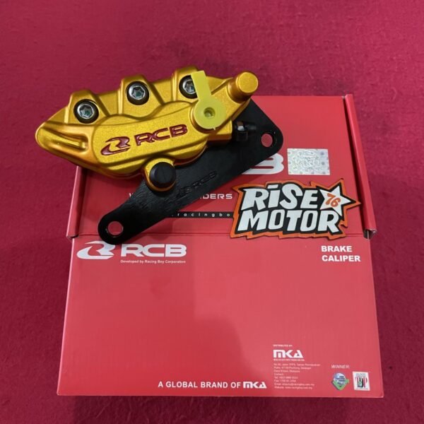 Kaliper Racing Boy Nmax belakang gold