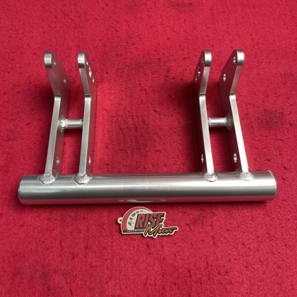 ENGINE MOUNTING VRG AEROX NMAX NEW +3 CM SILVER