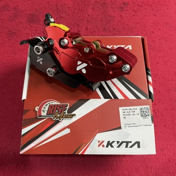 KALIPER KTC KYTA PCX 150 4 PISTON CLM MERAH