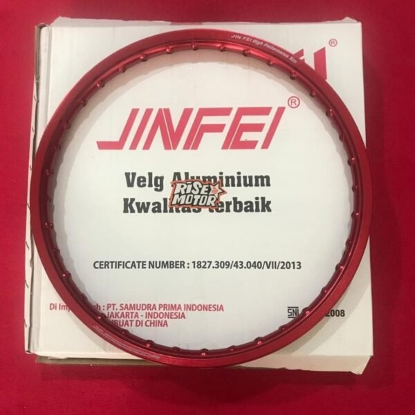 Velg Jinfei 17 x 120 merah