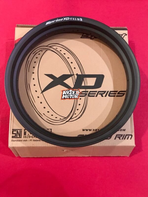 Velg Vrossi Rossi 17 x 250 hole 36 XD hitam