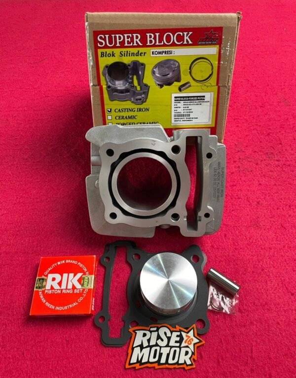 BLOK SEHER BRT NMAX AEROX 62 PEN 14 FORGED DOUBLE COOLER