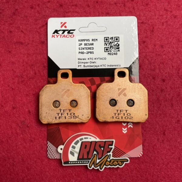 Kampas rem KTC kytaco 2 piston sintered besar