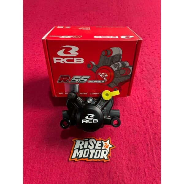 KALIPER RACING BOY RCB 2 PISTON BELAKANG HITAM