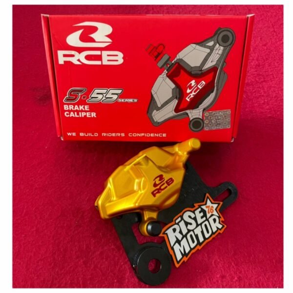 Kaliper Racing Boy RCB Satria FU Belakang S2 Series Gold