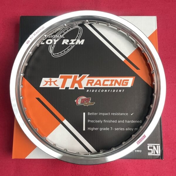 Velg Tk Bright 18 x 185 silver new