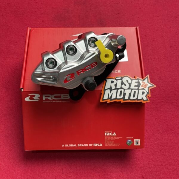 Kaliper Racing Boy Mio depan silver