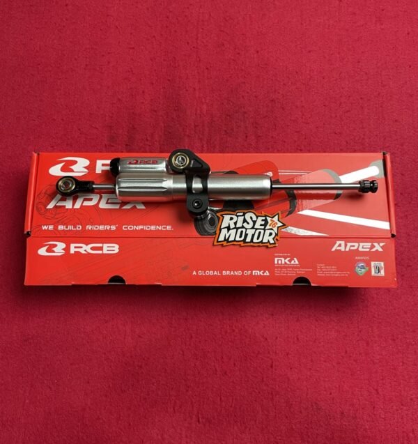 STABILIZER STANG DAMPER RCB RACING BOY APEX 110 MM SILVER